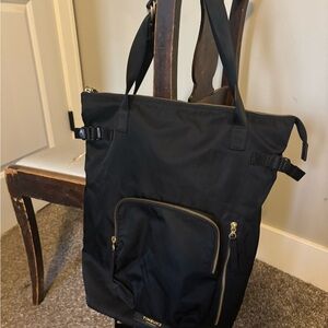 Timbuk2 Black Tote with Gold Accents